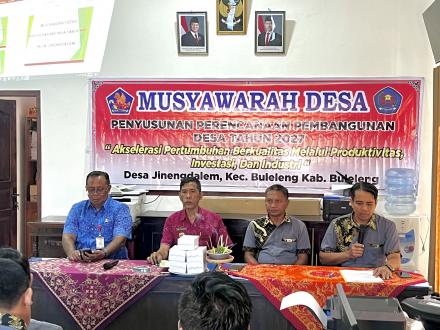 Musyawarah Desa tentang Penyusunan Perencanaan Pembangunan Desa Tahun 2027